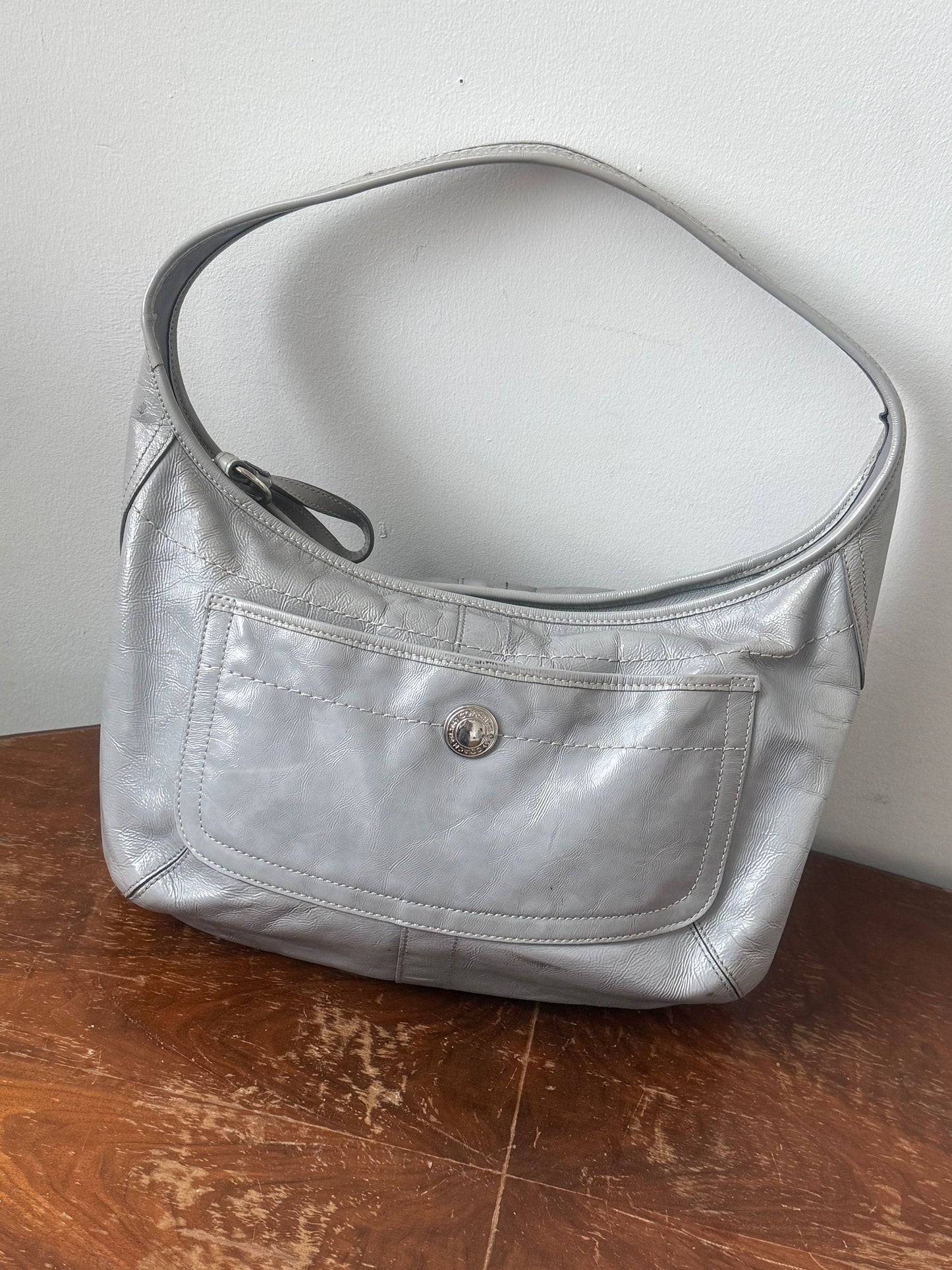 Tattooed Leather Bag