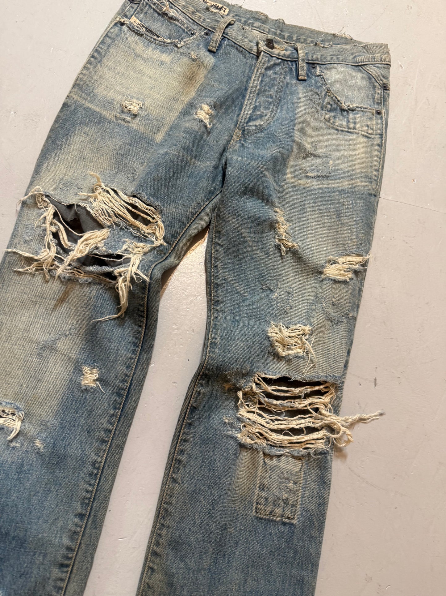 Ossa Mondo Distressed Denim