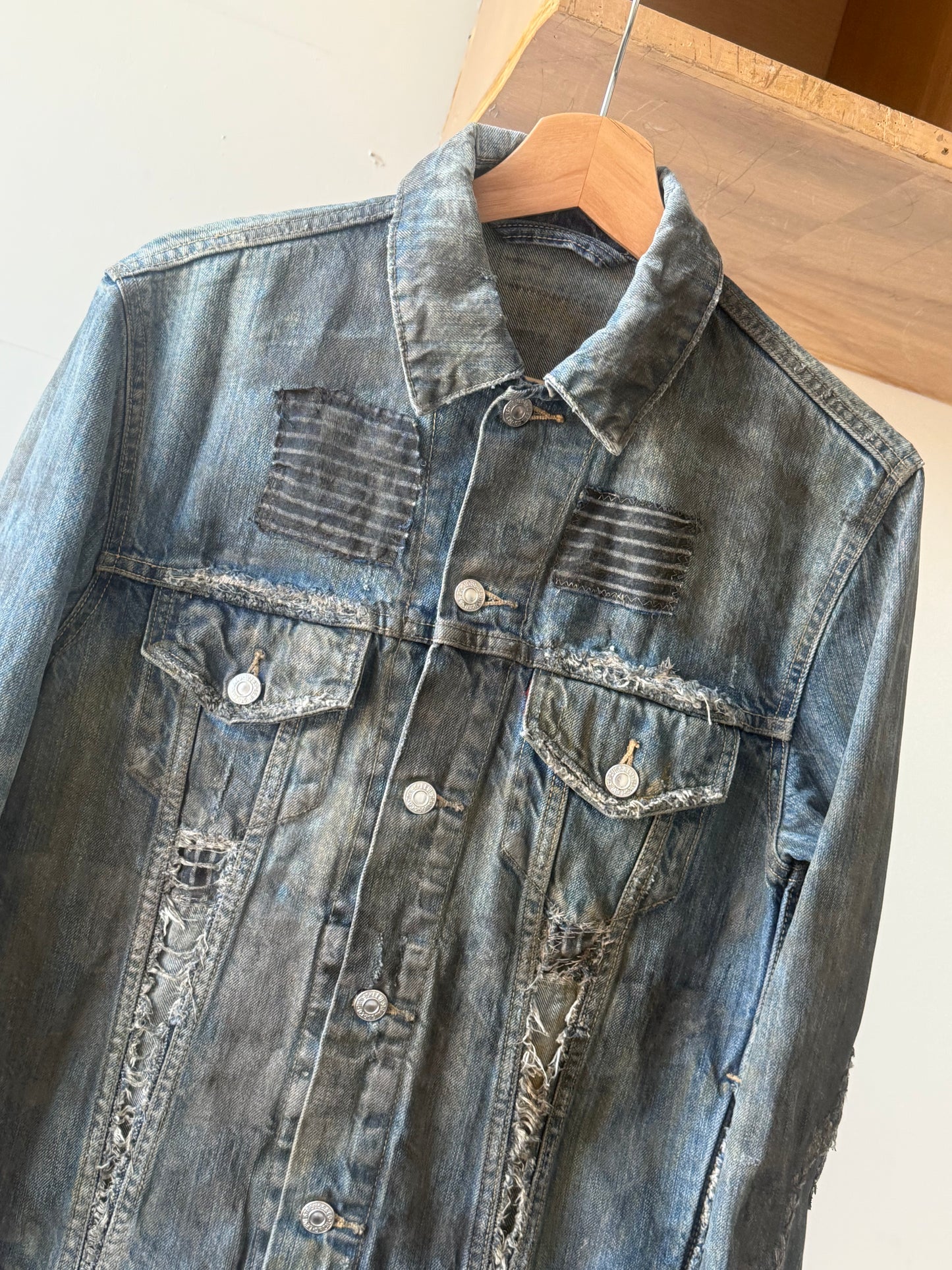 Repaired & Processed Denim jacket
