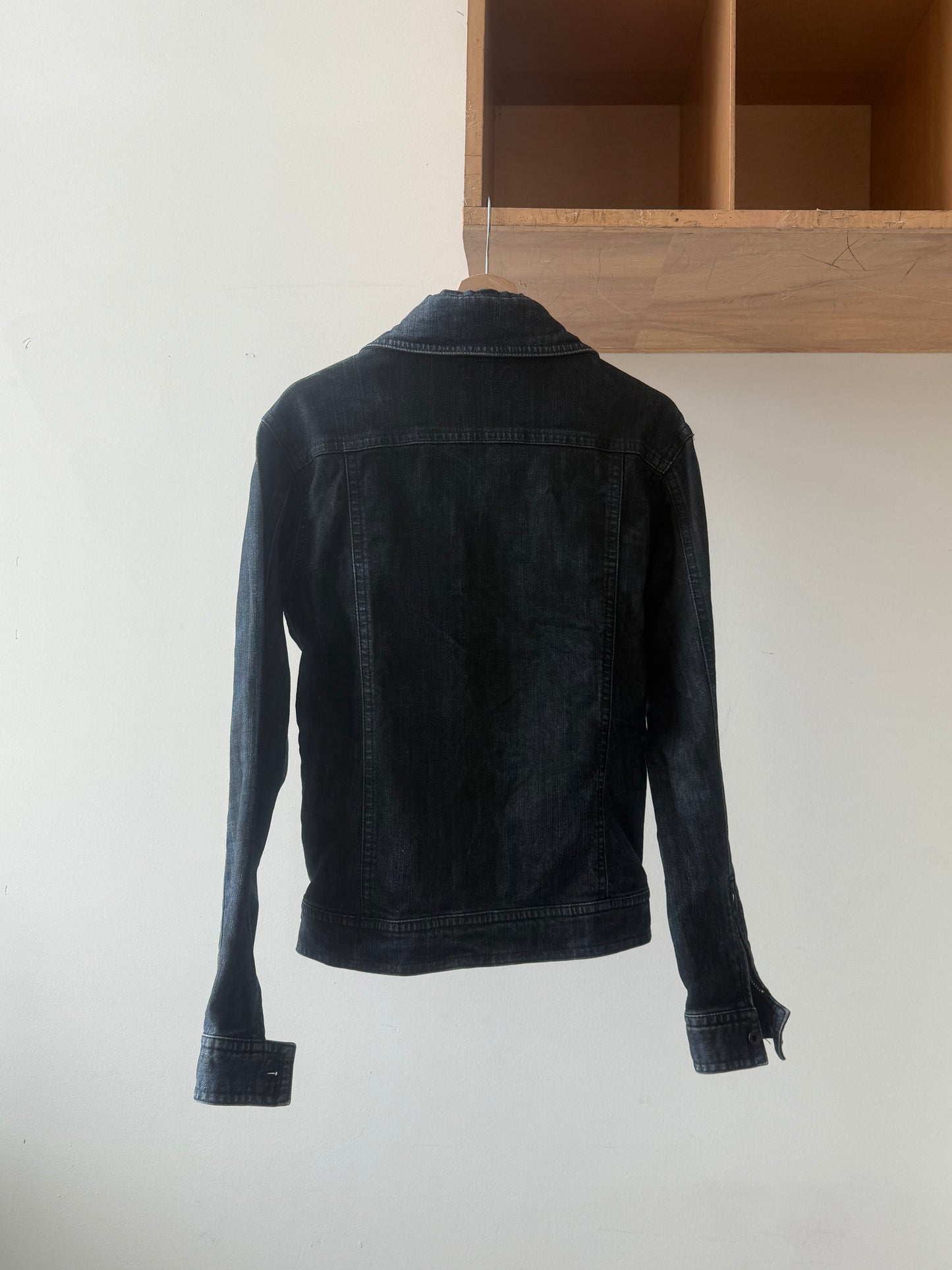 Morgan Homme Multi-zip Denim Jacket