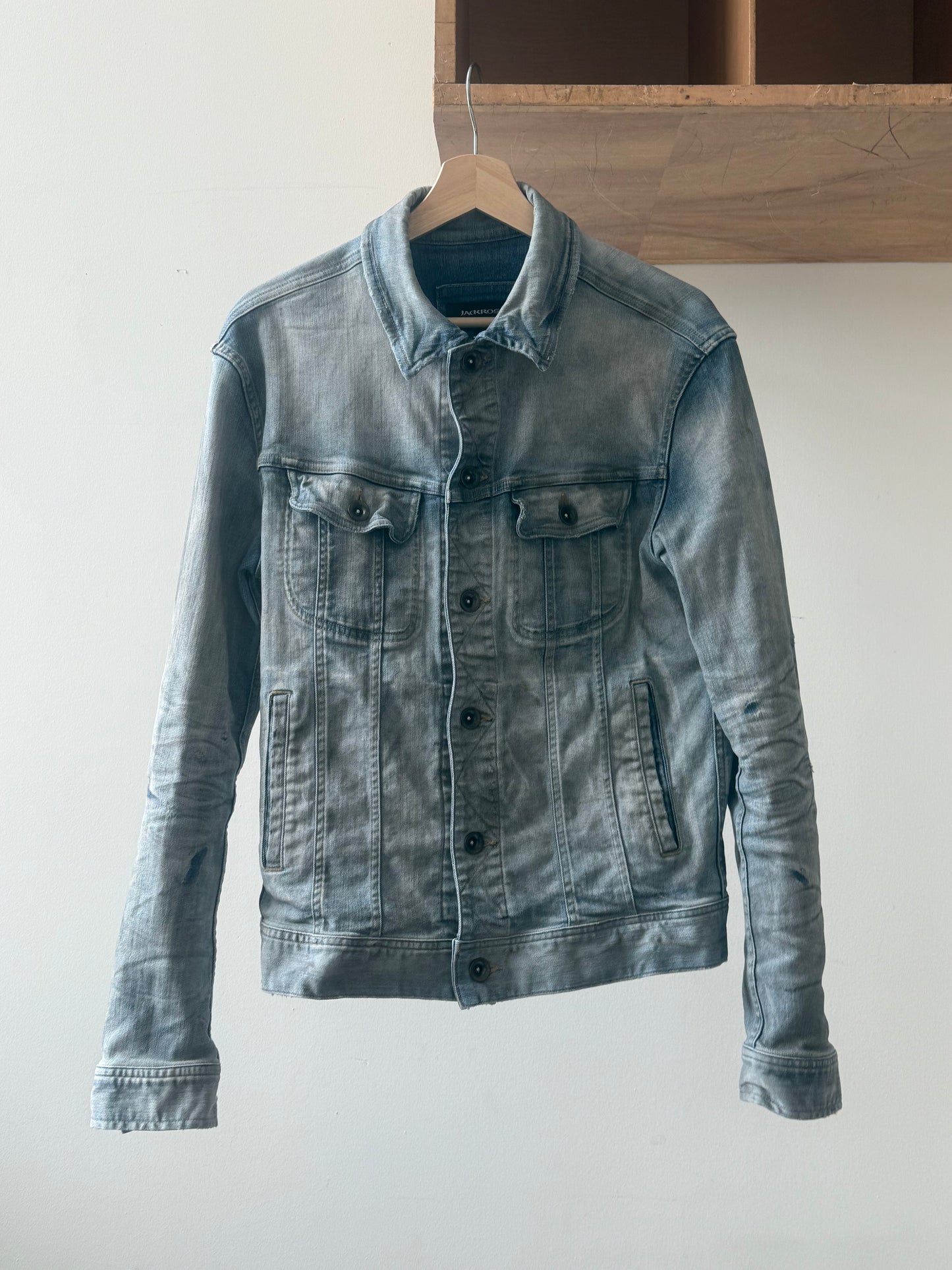Jack Rose Processed Denim Jacket