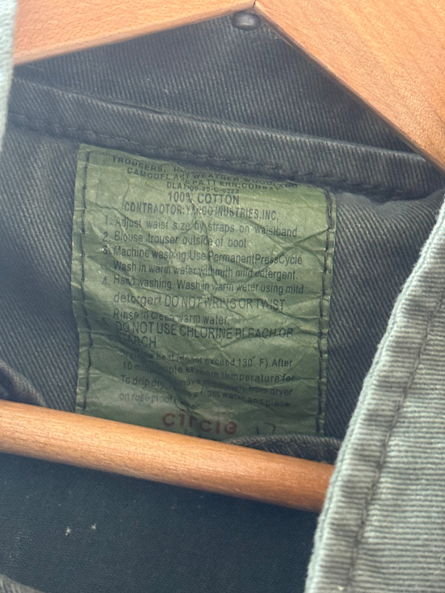 Circle Embroidered Military Jacket