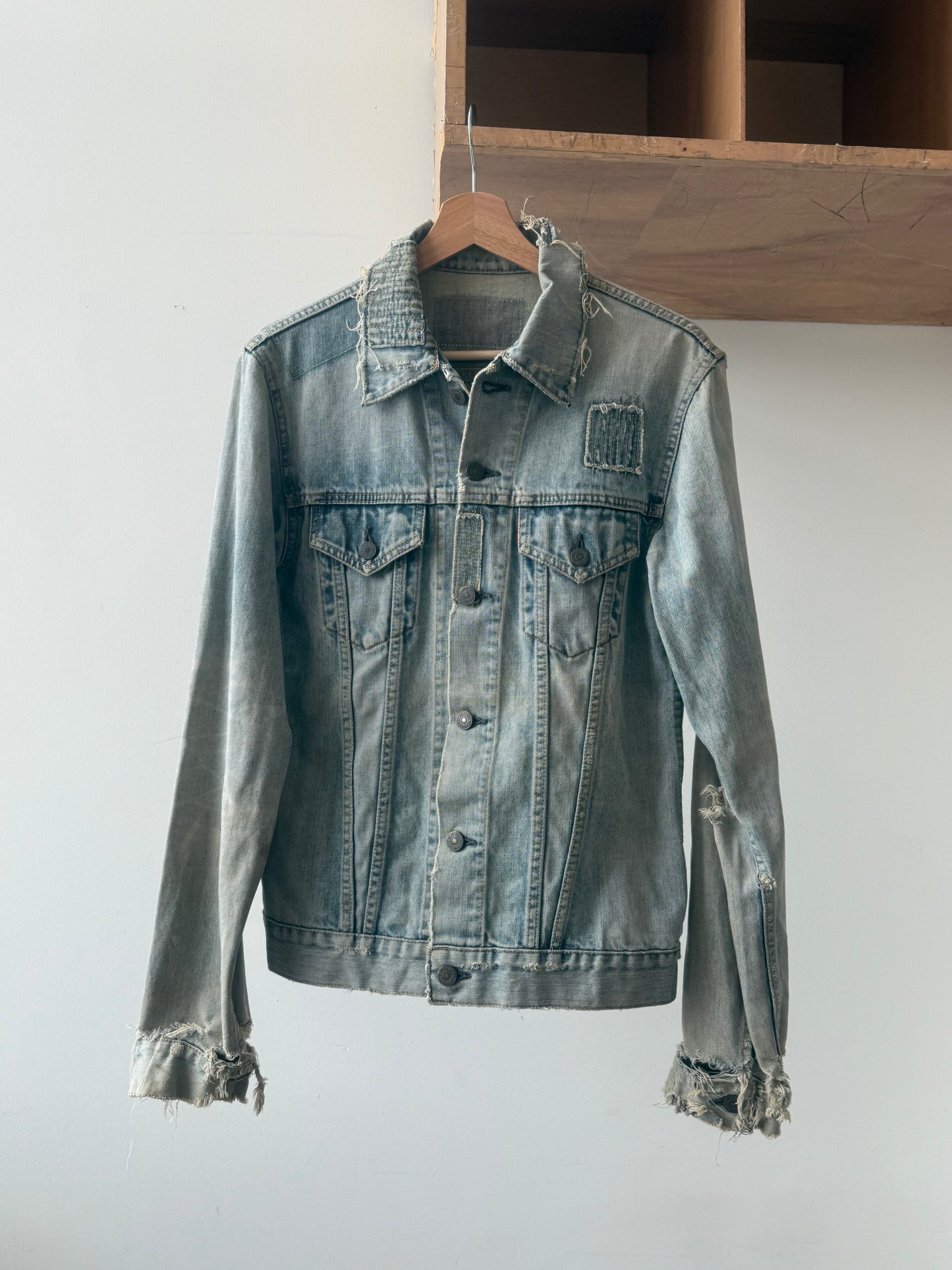 90's Thrashed Denim Jacket