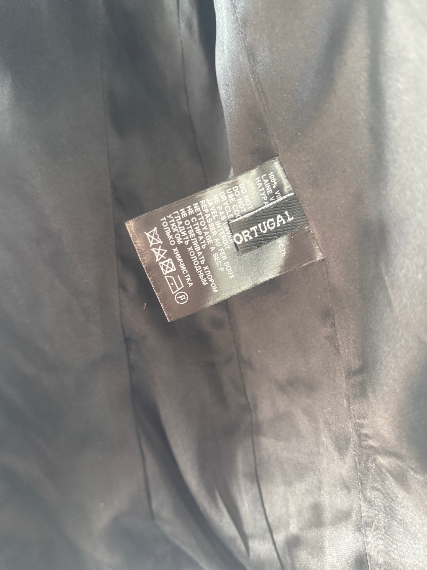 Ann Demeulemeester Virgin Wool Blazer