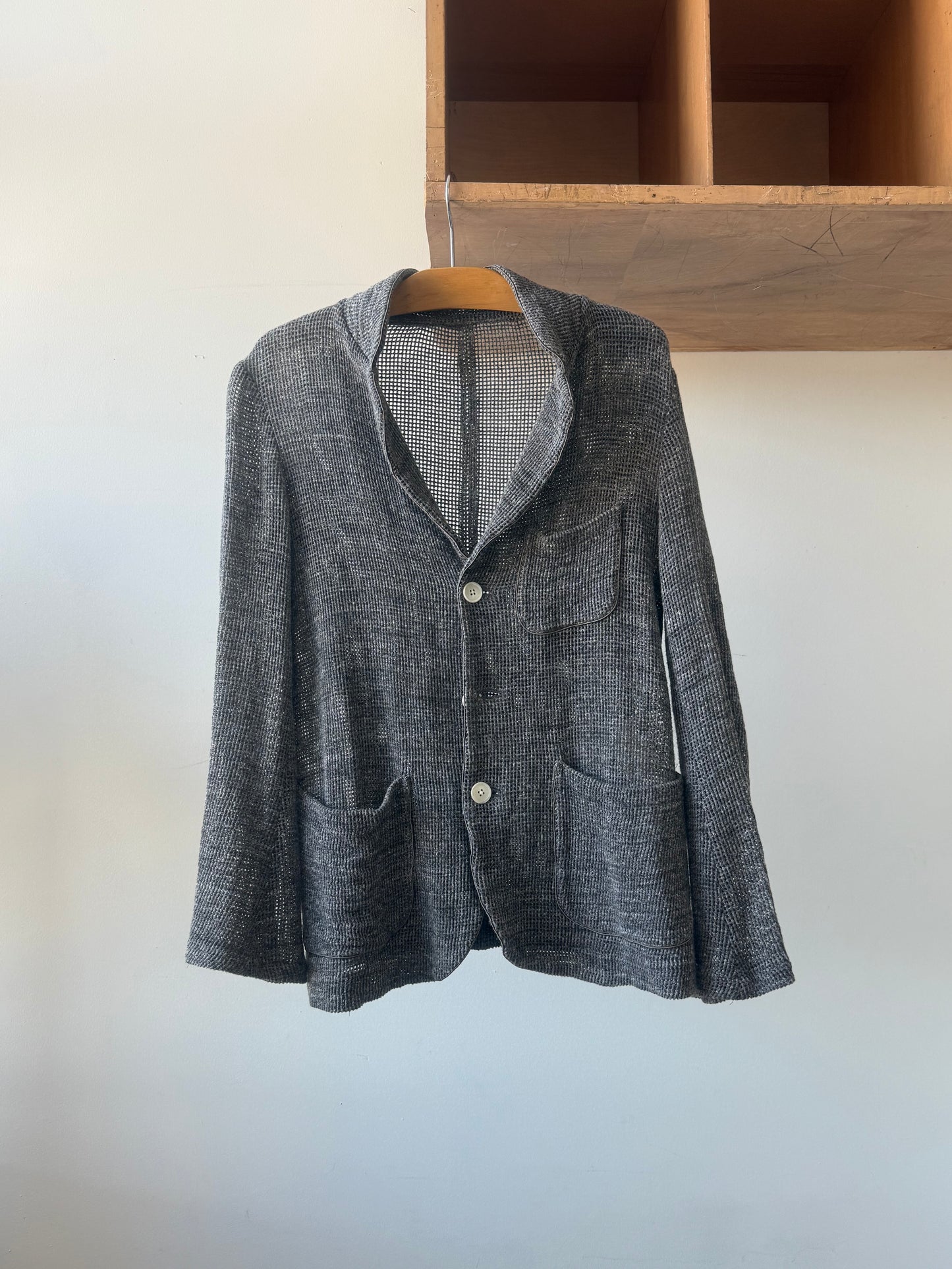 08sircus Mesh Knit Cardigan
