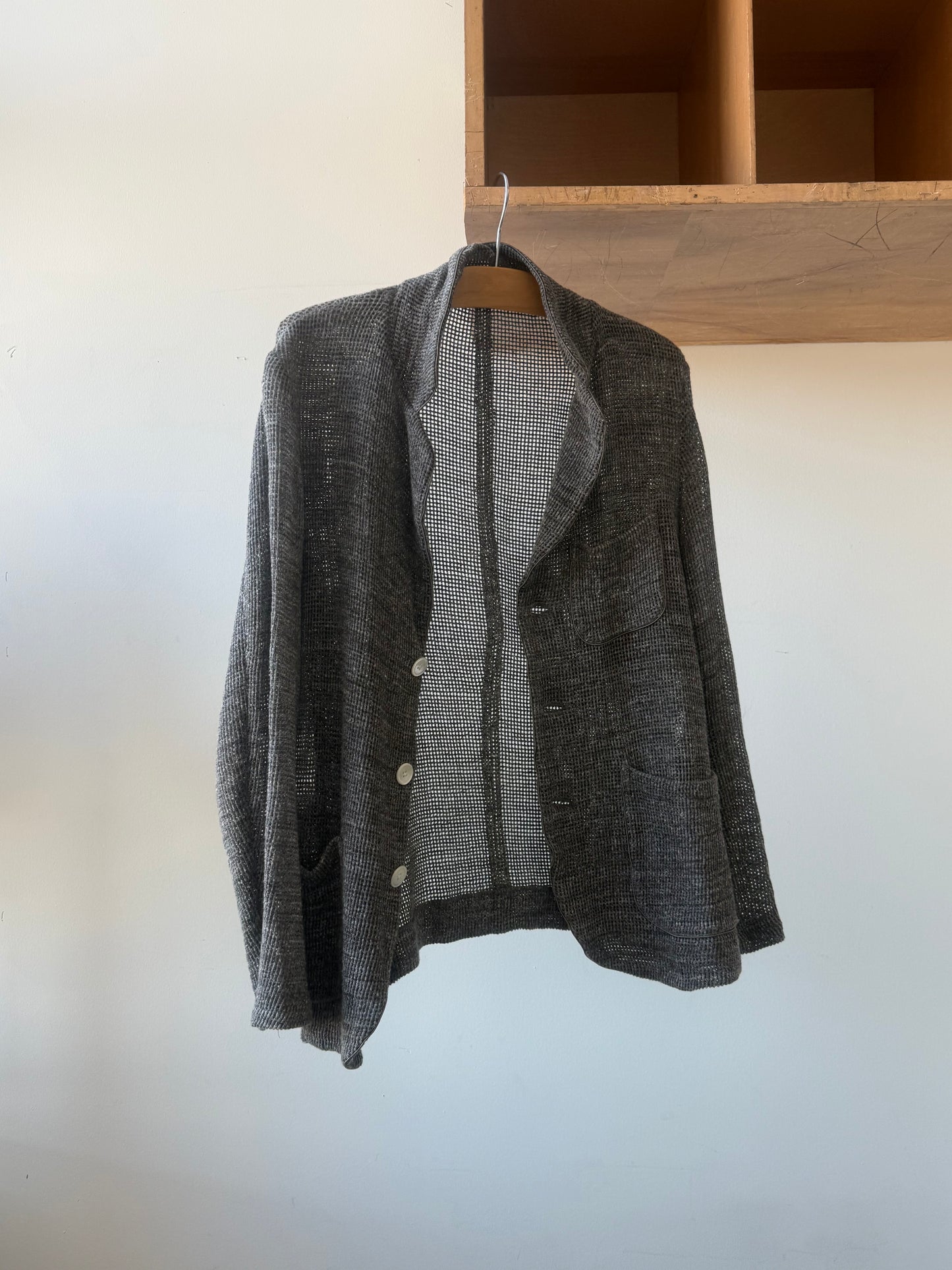 08sircus Mesh Knit Cardigan
