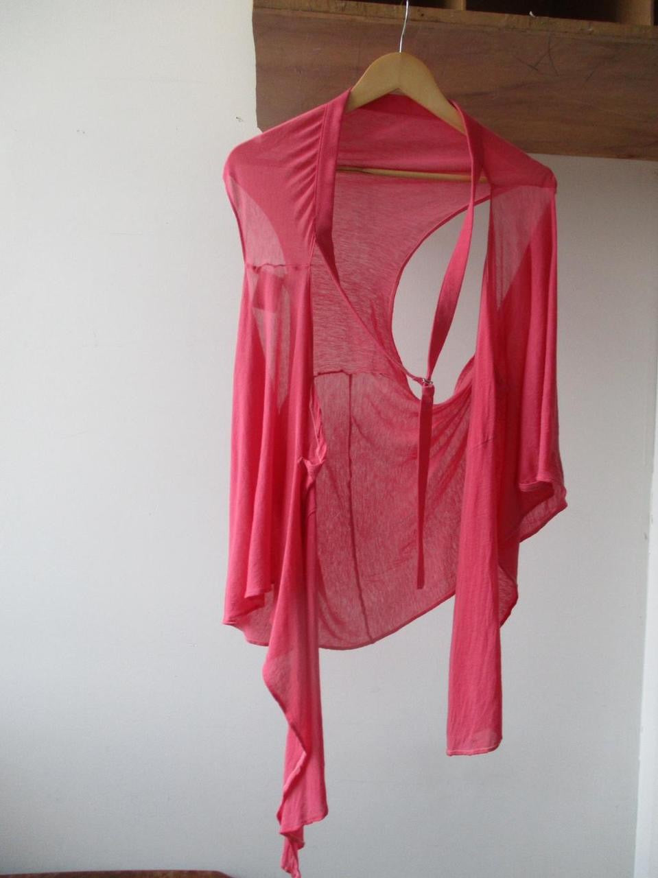 Limi Feu Asymmetrical Open Cardigan