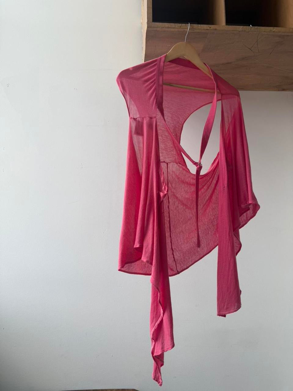 Limi Feu Asymmetrical Open Cardigan
