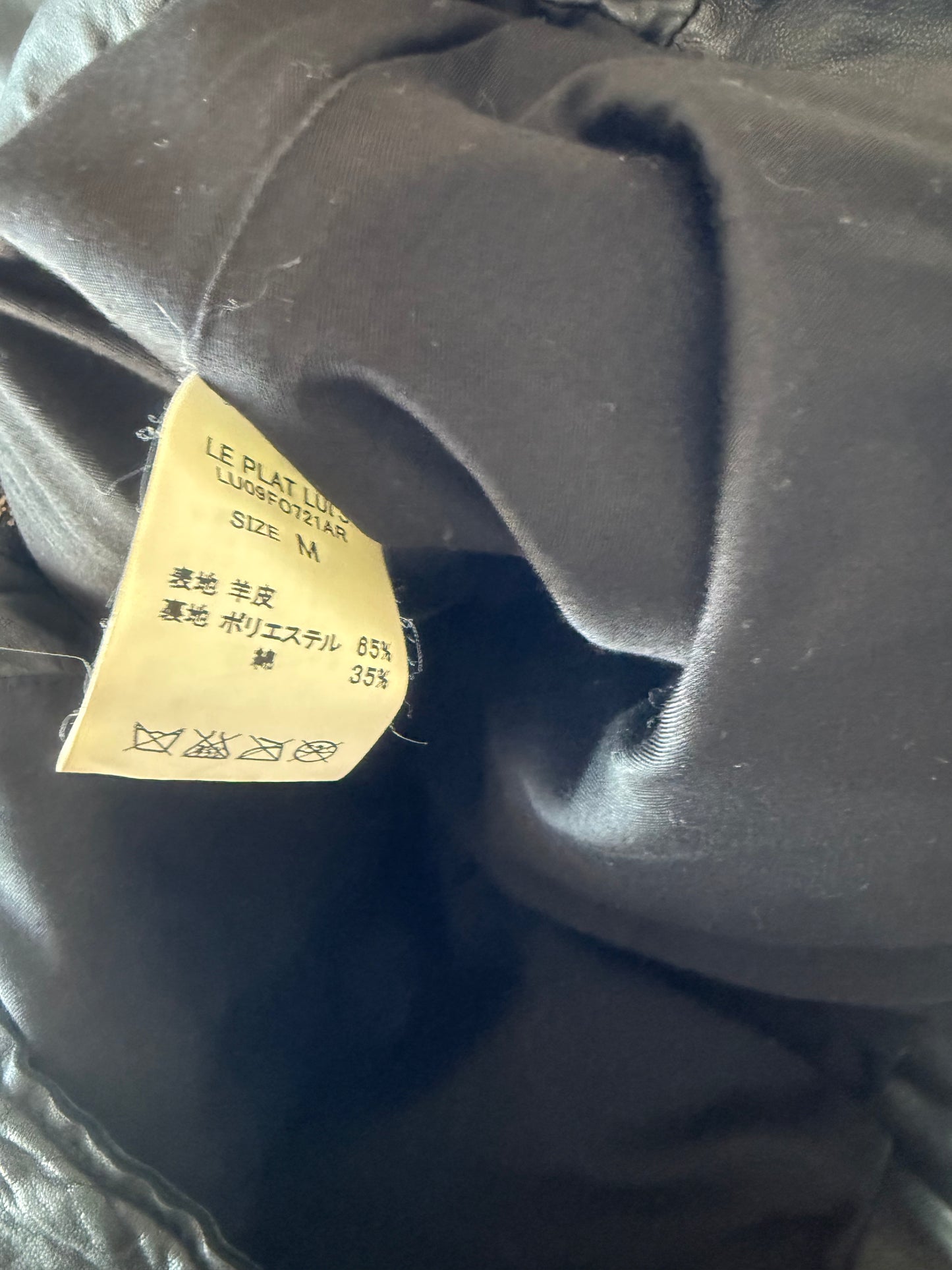 Lui's Sheepskin Anatomical Leather Jacket