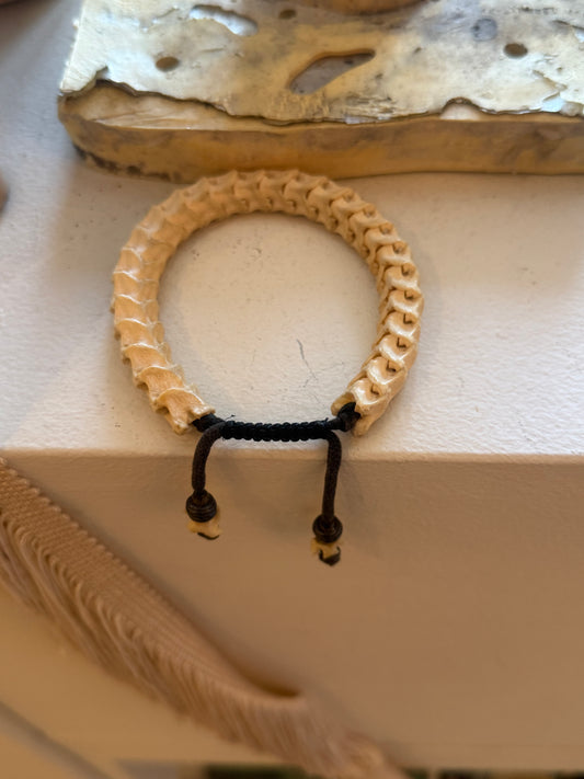 If Six Was Nine Snake bone bracelet