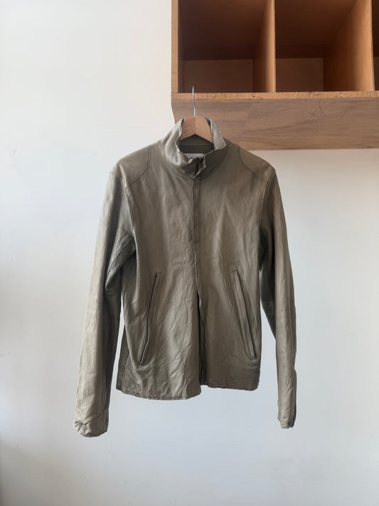 Lui's Sheepskin Dyed Leather Jacket