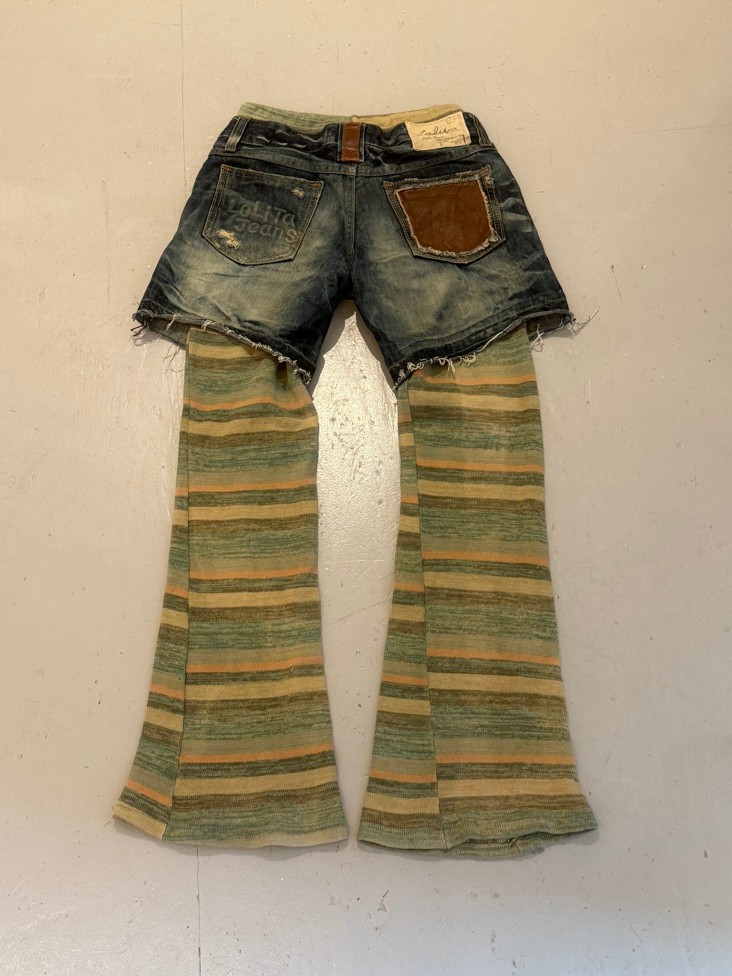 Lolita Denim layered pants