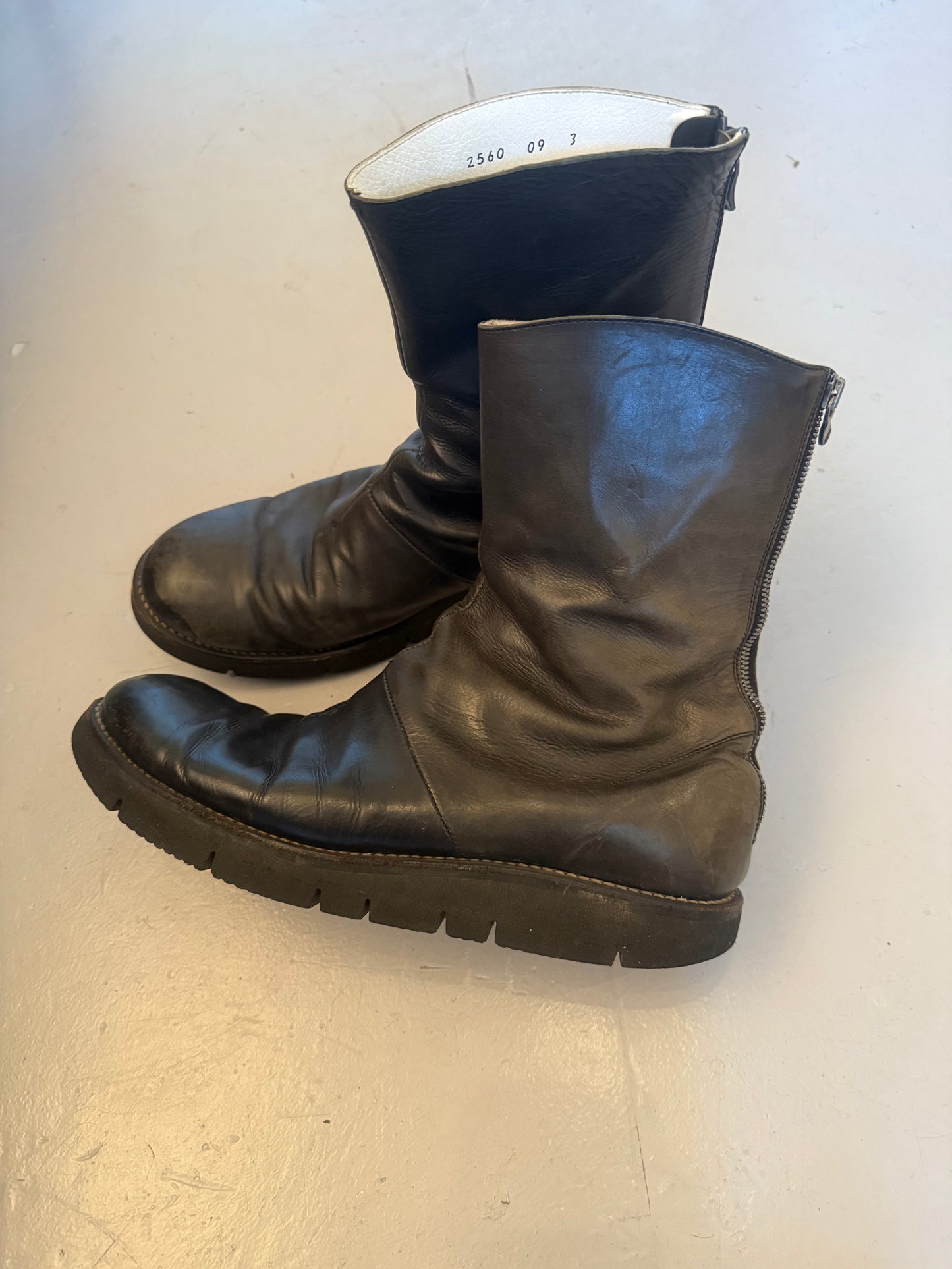 Viridi-anne Backzip Boots