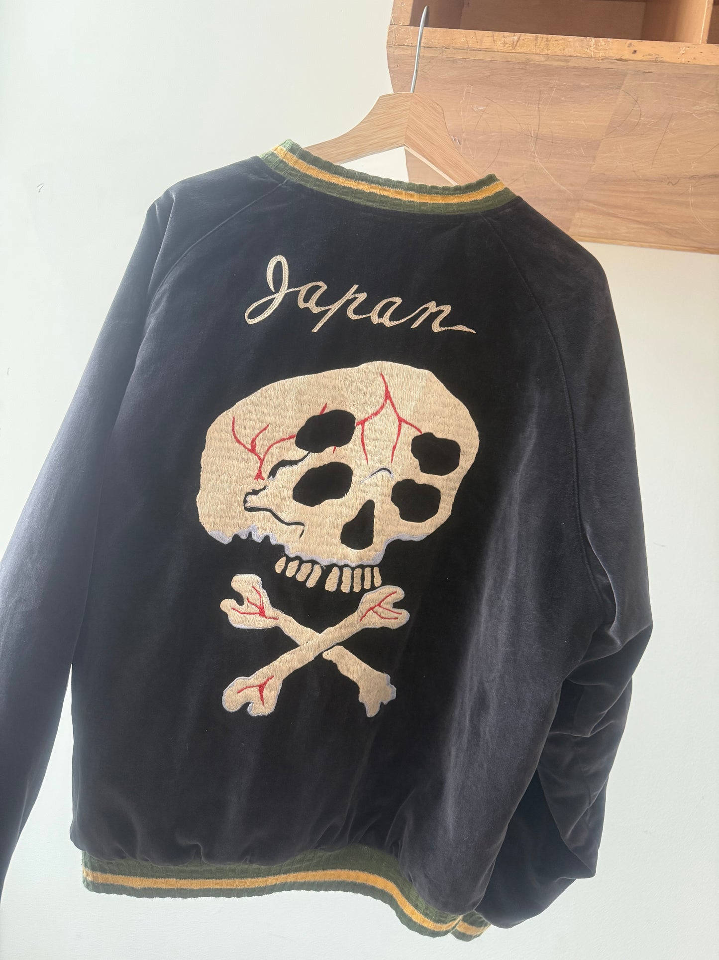 Kapital Rain Skull Sukajan