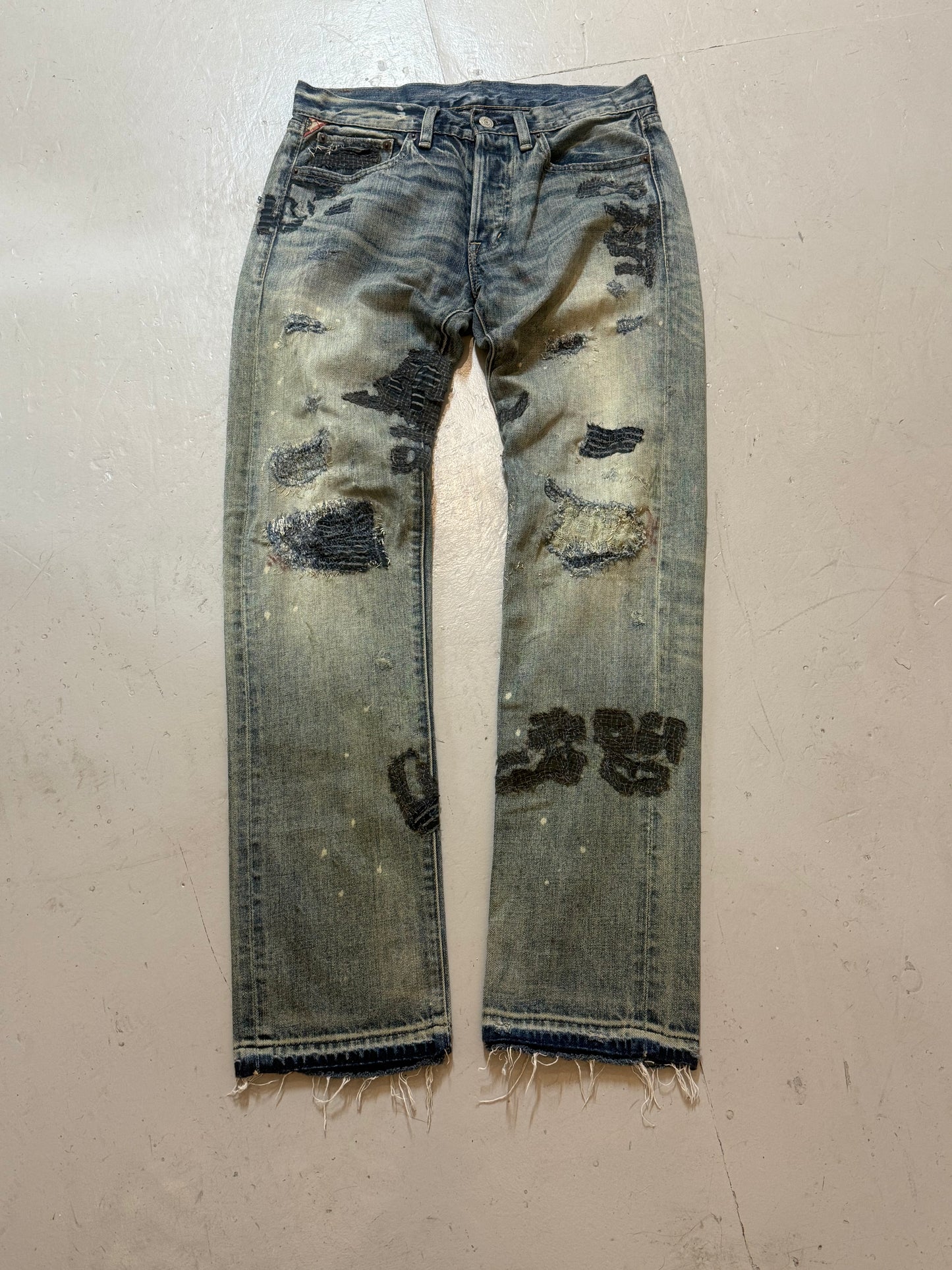 Repaired Denim&Supply Jeans
