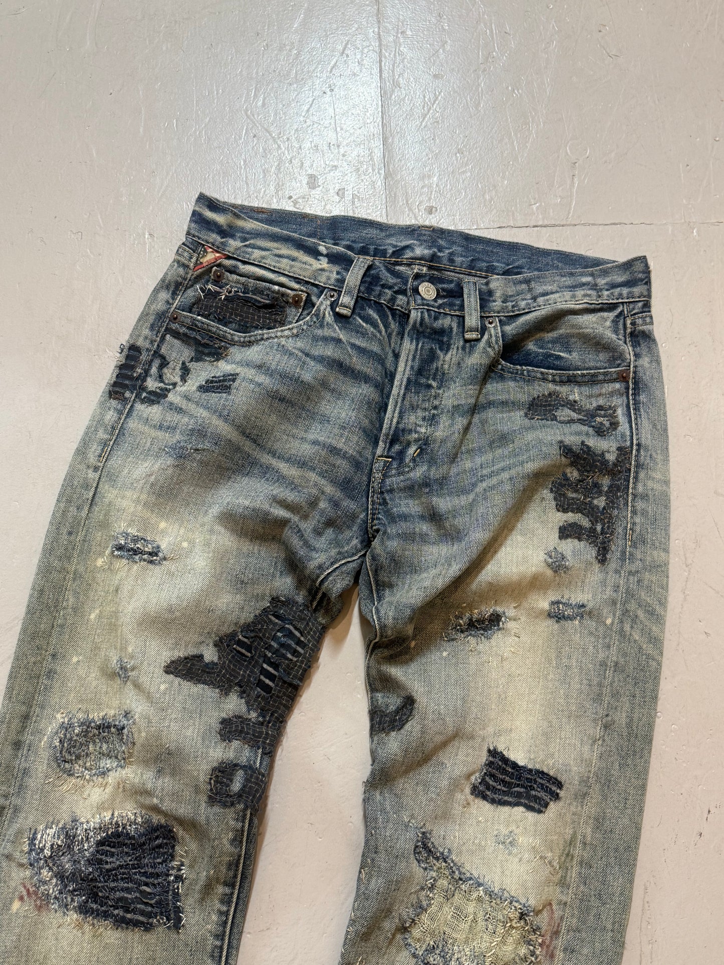 Repaired Denim&Supply Jeans