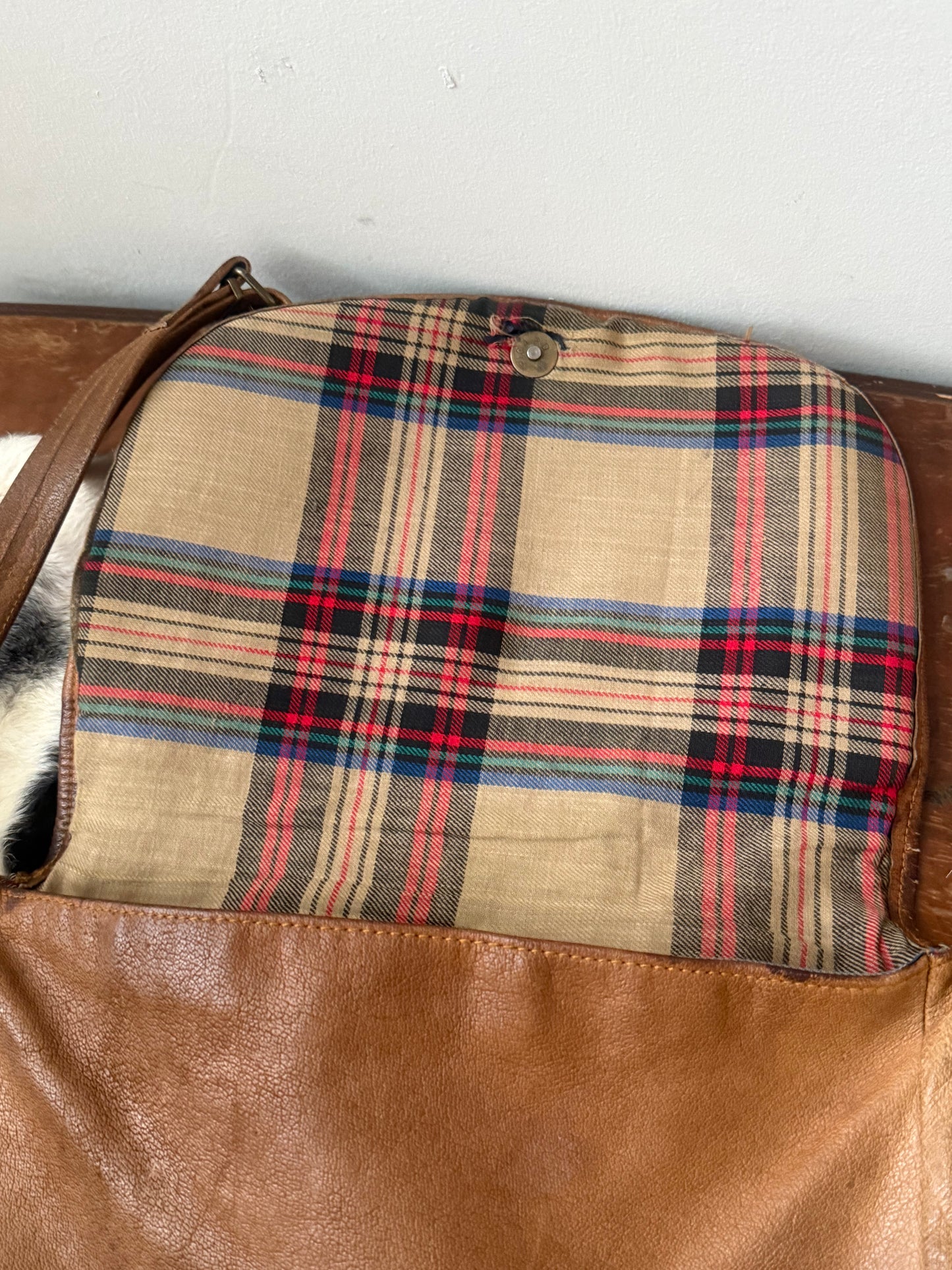 Tattooed Vintage Leather bag