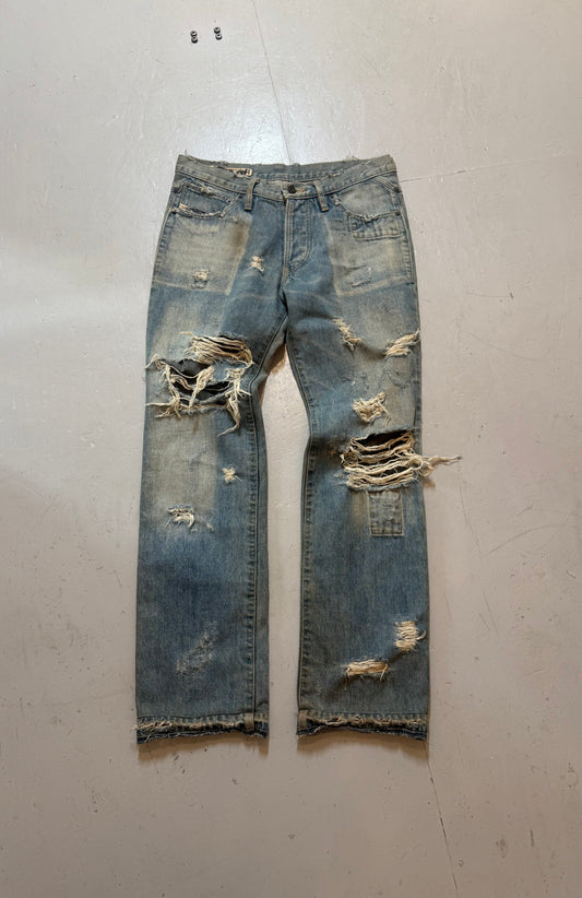 Ossa Mondo Distressed Denim