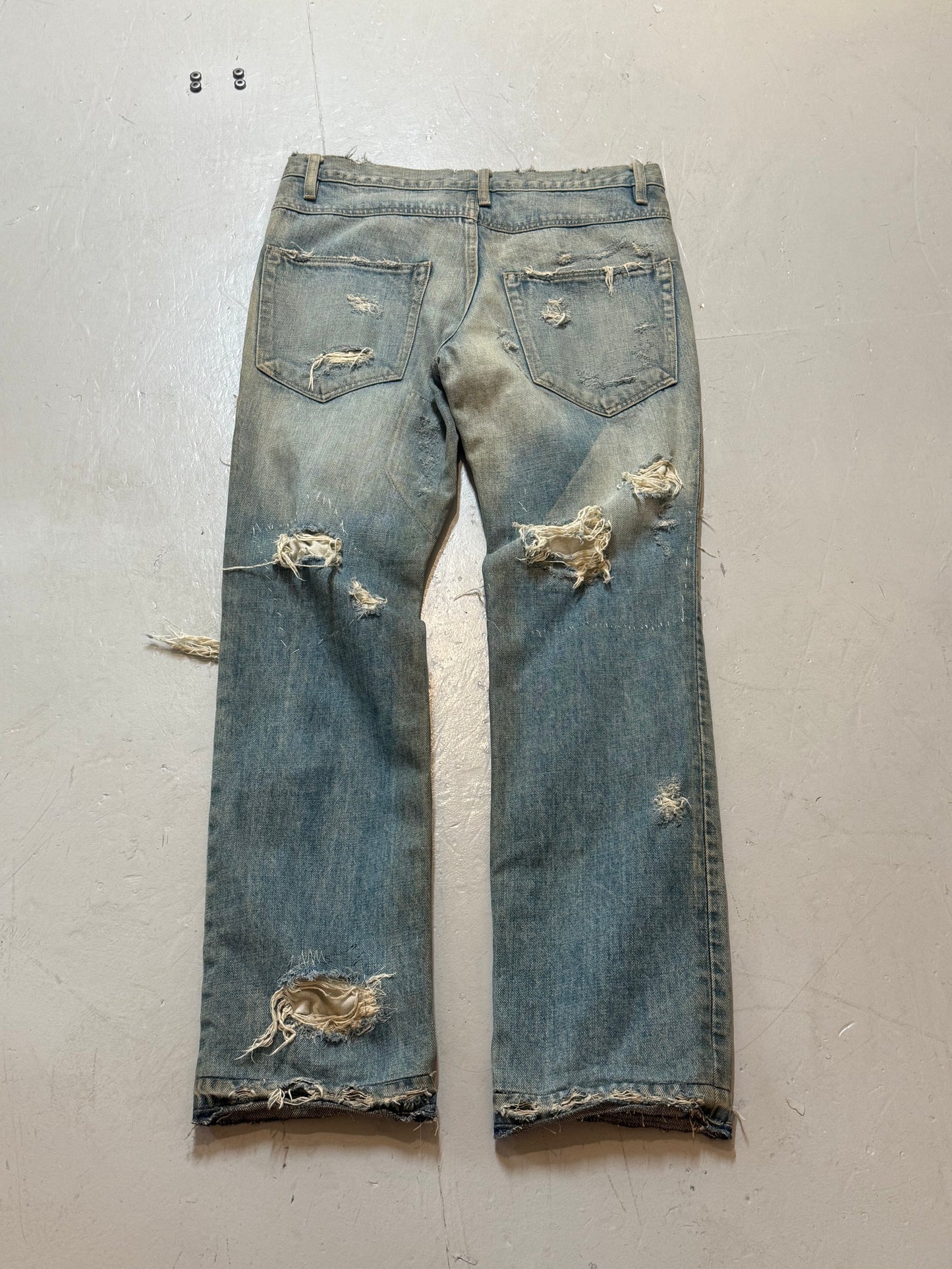 Ossa Mondo Distressed Denim
