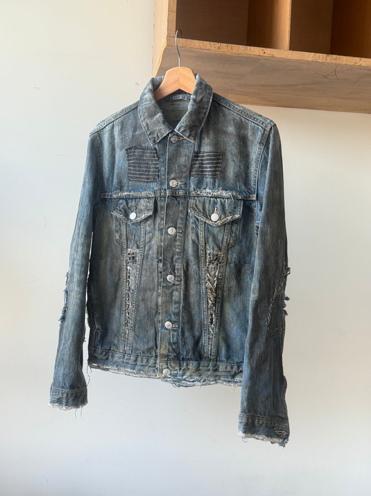 Repaired & Processed Denim jacket