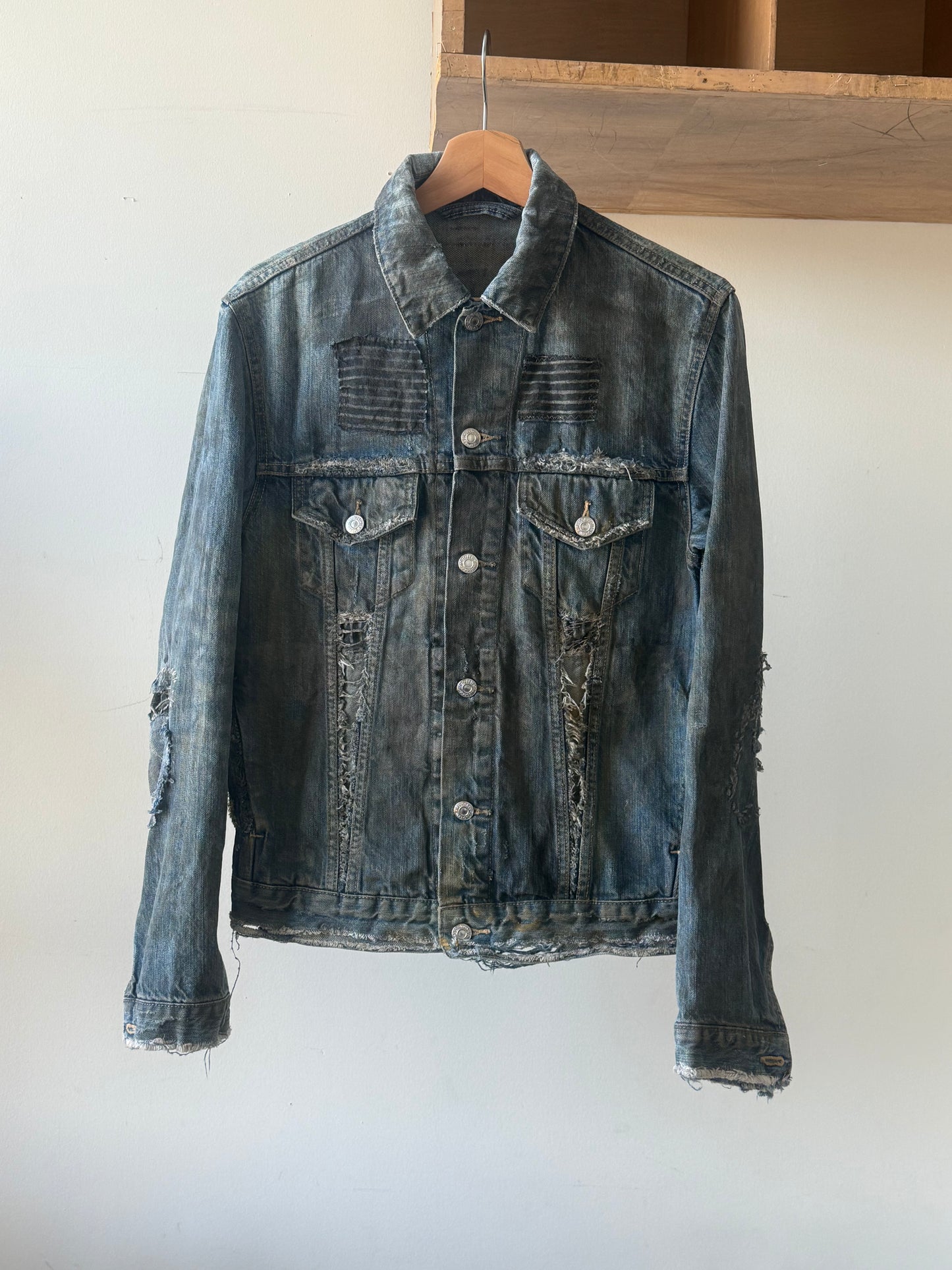Repaired & Processed Denim jacket