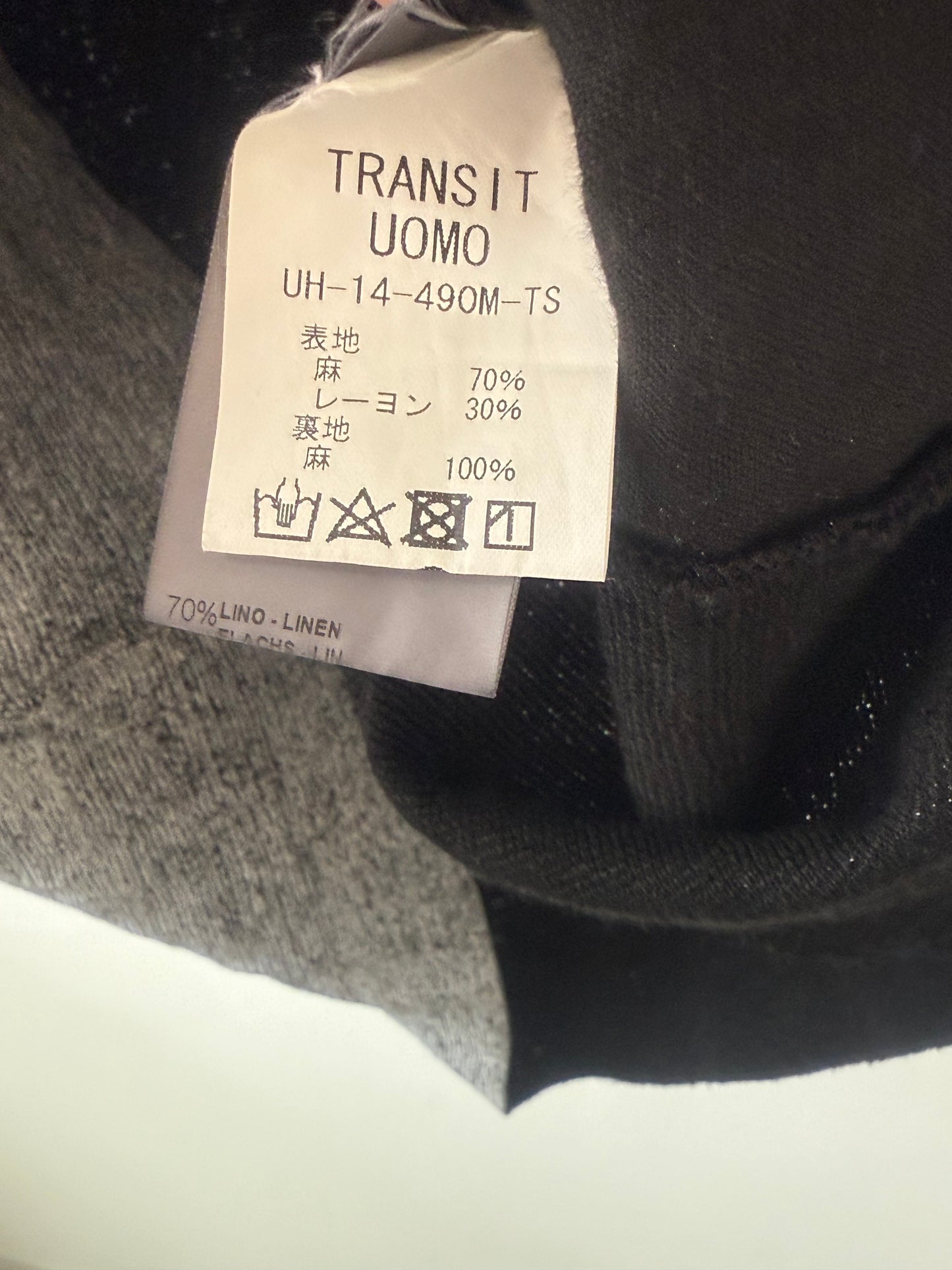 Transit Uomo Painted Zip up