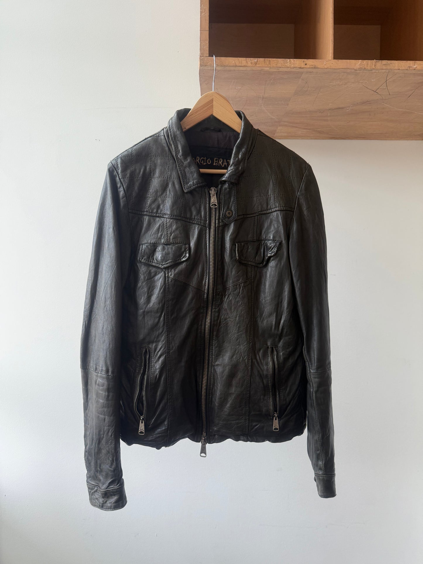 Giorgio Brato Leather Jacket