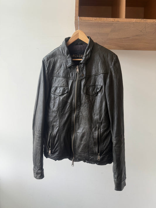 Giorgio Brato Leather Jacket