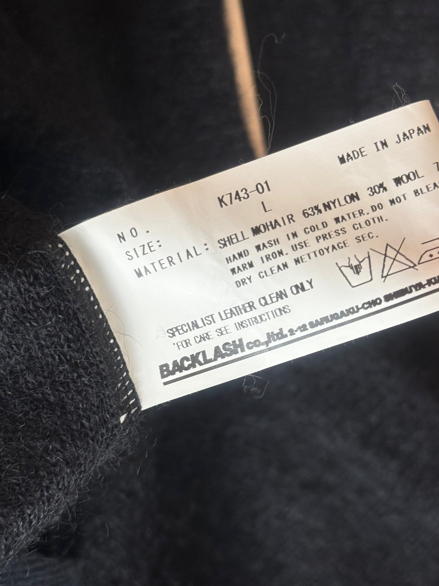 Backlash Mohair Knit