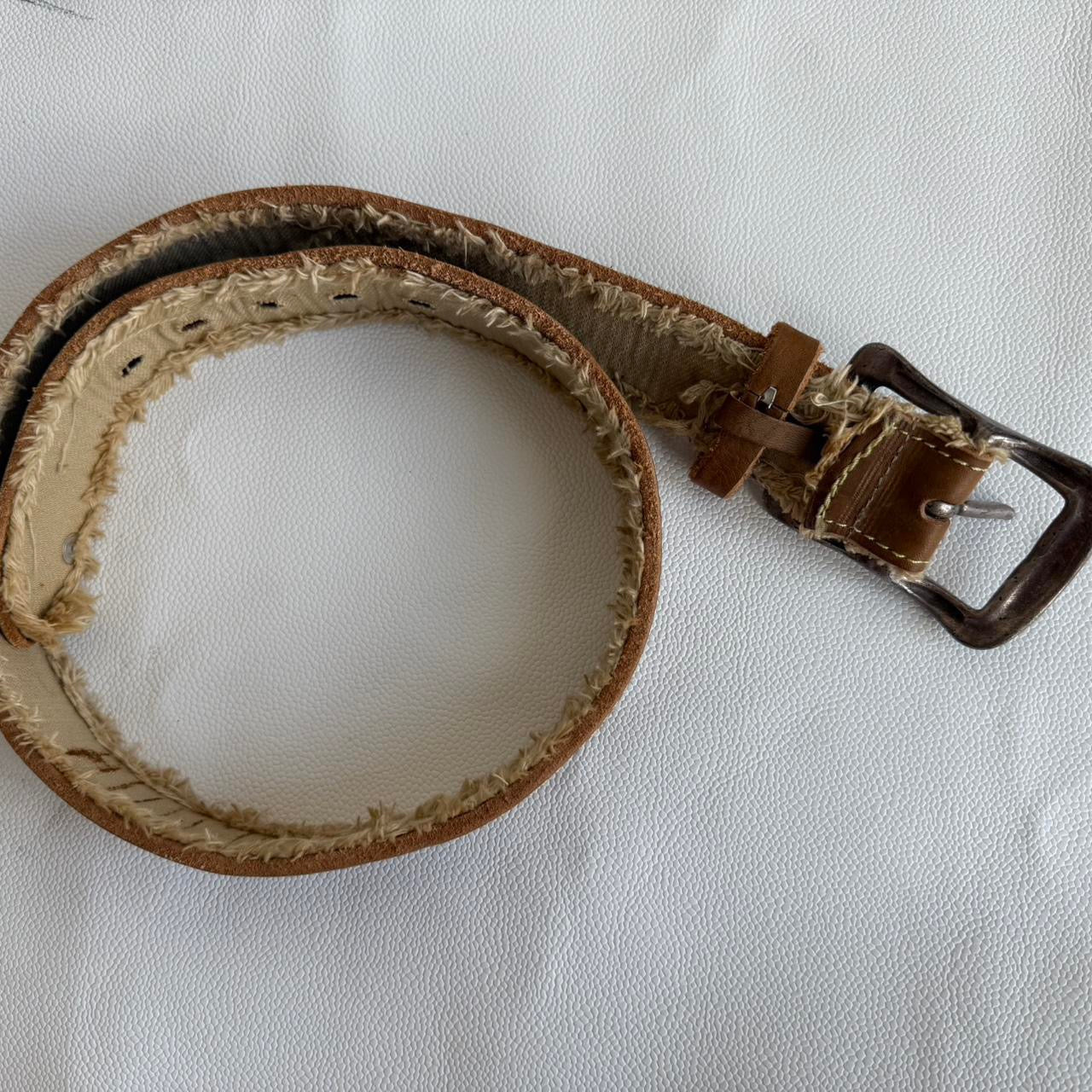 Masculo distressed belt