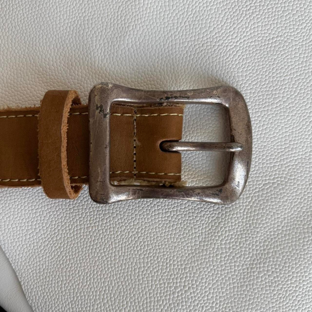 Masculo distressed belt