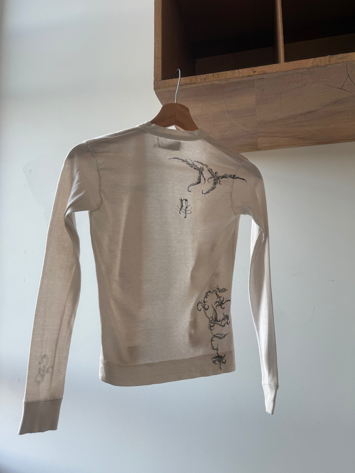 1960's Hand Drawn Cardigan