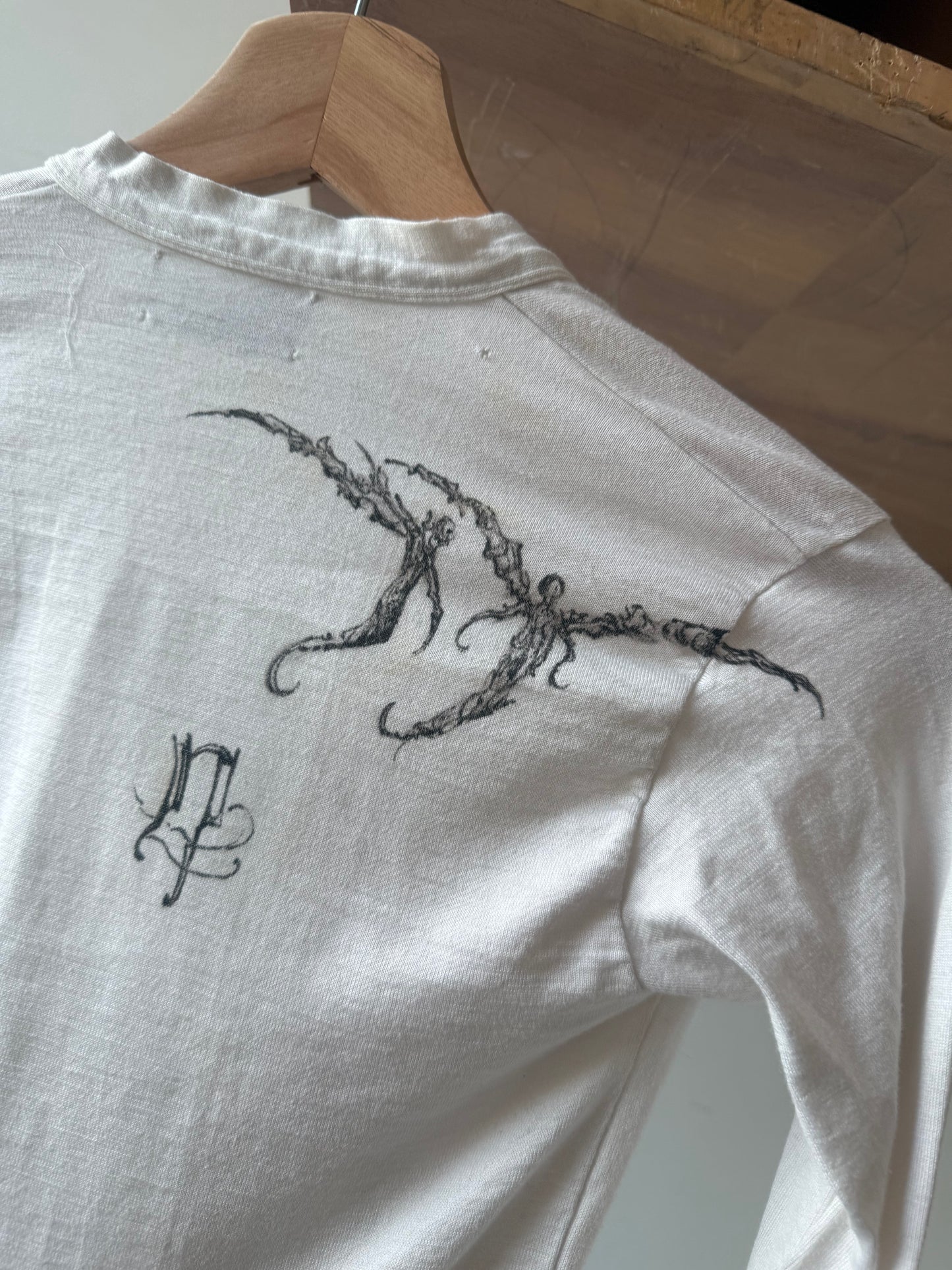 1960's Hand Drawn Cardigan