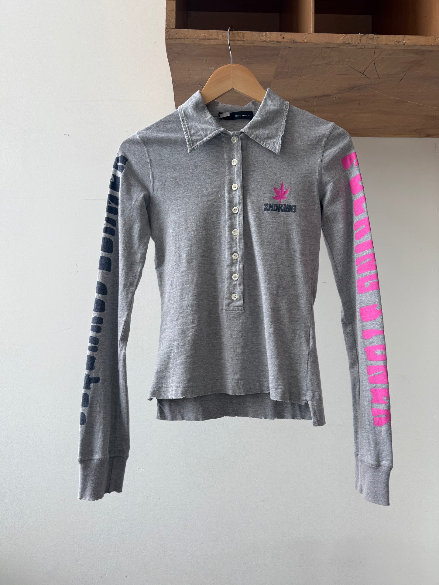 Dsquared² 2005 distressed polo