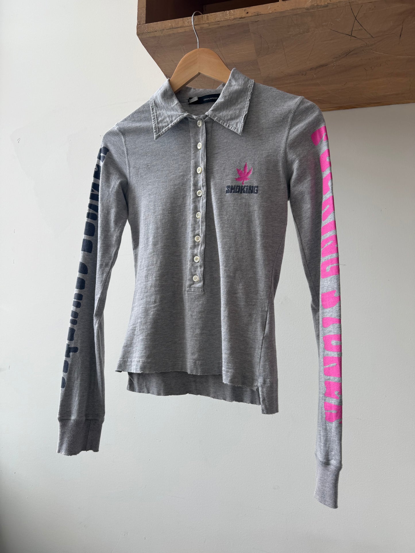 Dsquared² 2005 distressed polo