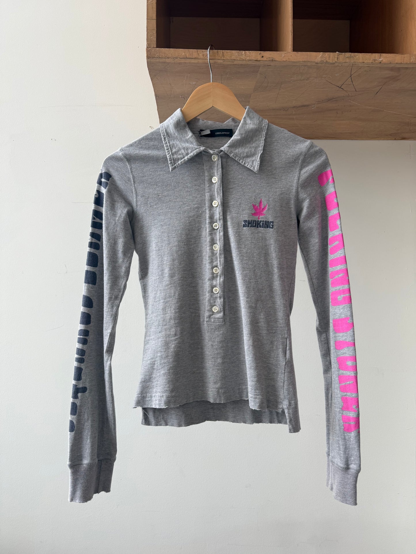 Dsquared² 2005 distressed polo