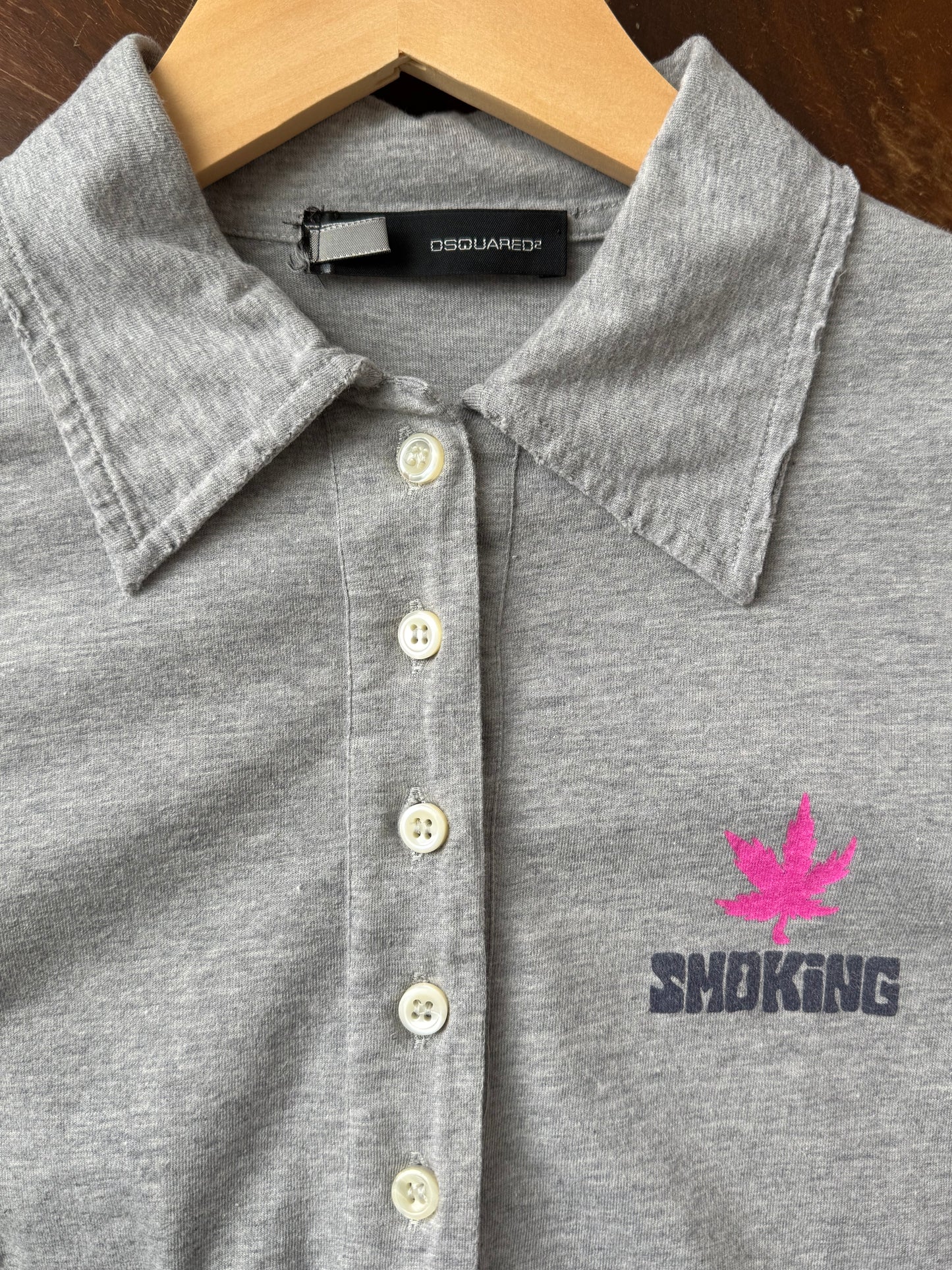 Dsquared² 2005 distressed polo