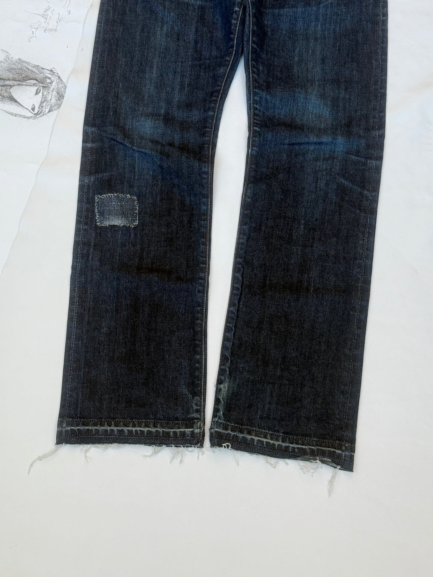 Double Waist Selvedge Denim
